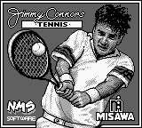 Jimmy Connors no Pro Tennis Tour (Japan) Title Screen